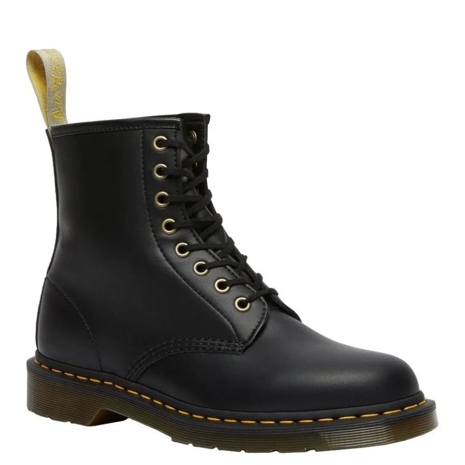 Hot Buty Dr. Martens 1460 VEGAN Black Felix Rub Off 14045001 Damskie Vegan|Vegan