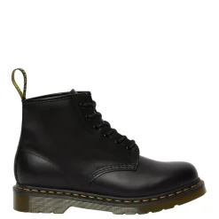 Best Buty Dr. Martens 101 YS Black Smooth 26230001 Damskie Botki|Botki