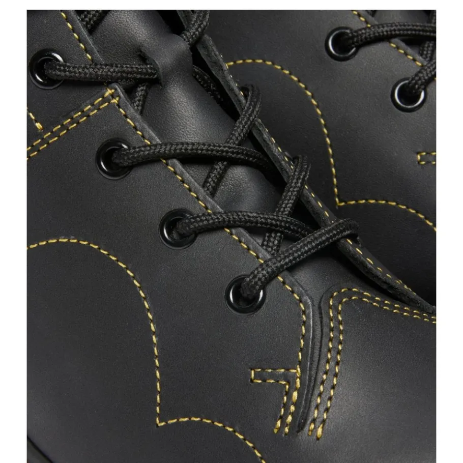 Clearance Buty Dr. Martens CHURCH MONKEY BOOTS Black Greasy 41089001 Damskie Botki|Botki