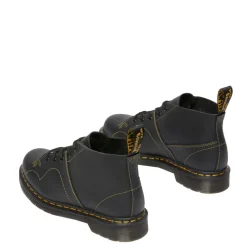 Clearance Buty Dr. Martens CHURCH MONKEY BOOTS Black Greasy 41089001 Damskie Botki|Botki