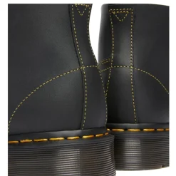 Clearance Buty Dr. Martens CHURCH MONKEY BOOTS Black Greasy 41089001 Damskie Botki|Botki