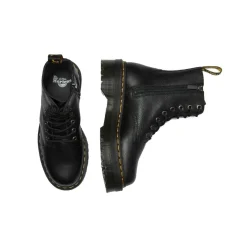 Best Buty Dr. Martens JADON Black Pisa 26378001 Damskie Glany|Glany