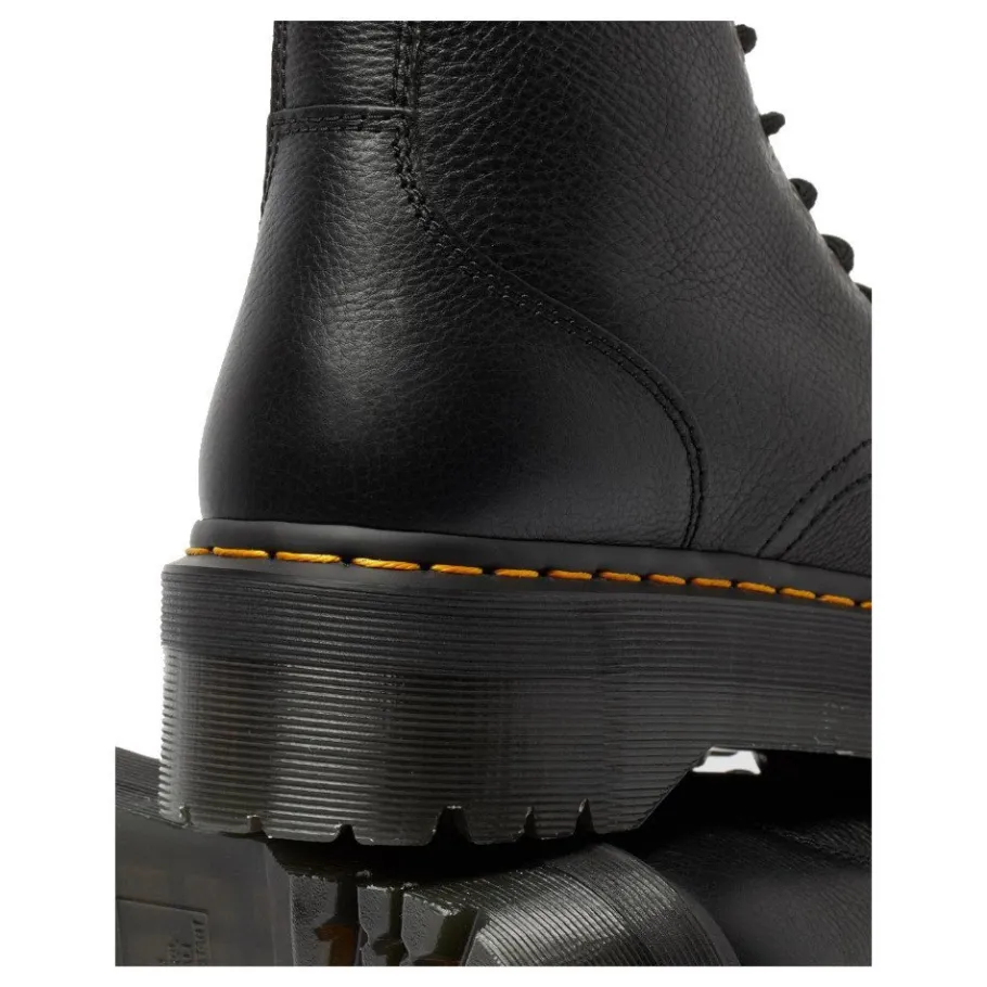 Best Buty Dr. Martens JADON Black Pisa 26378001 Damskie Glany|Glany