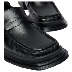 Sale Buty Dr. Martens Maybole Loafer Black Milled Gloss 42063001 Damskie Półbuty