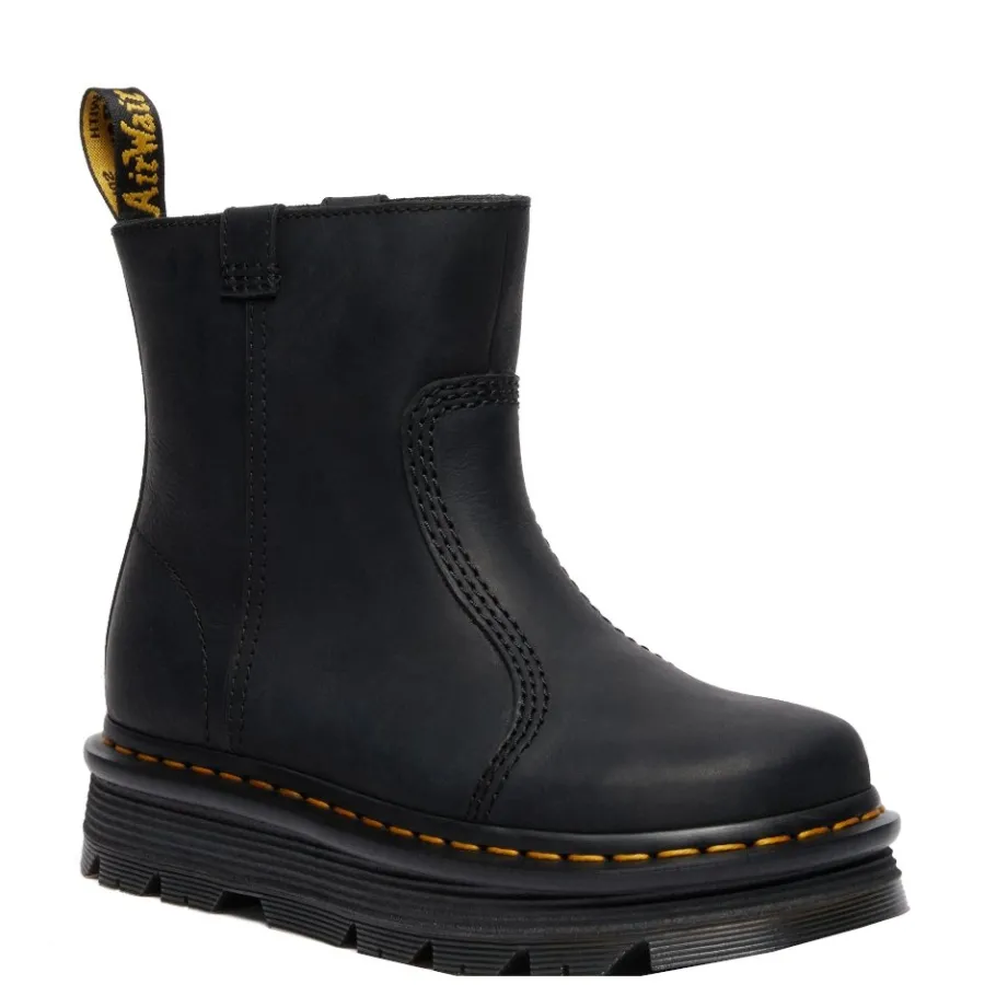New Buty Dr. Martens Zebzag Rigger Black Wyoming 42662001 Damskie Botki