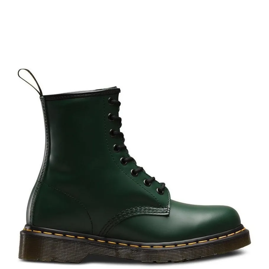 Sale Buty Dr.Martens 1460 Green Smooth 11822207 Damskie Botki|Botki