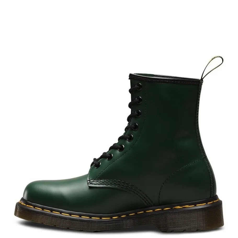 Sale Buty Dr.Martens 1460 Green Smooth 11822207 Damskie Botki|Botki