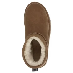Clearance Buty Emu AUSTRALIA SHARKY MICRO Chestnut/Marron W12548 Ocieplane Damskie Botki