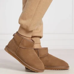 Best Buty Emu AUSTRALIA STINGER MICRO Camel W10937 Ocieplane Damskie Botki
