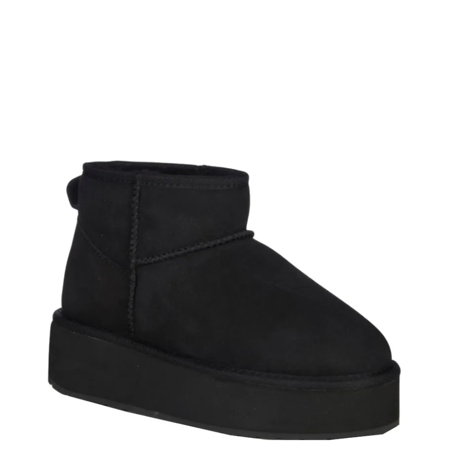 Sale Buty Emu AUSTRALIA STINGER MICRO Flatform Black W13082 Ocieplane Damskie Botki