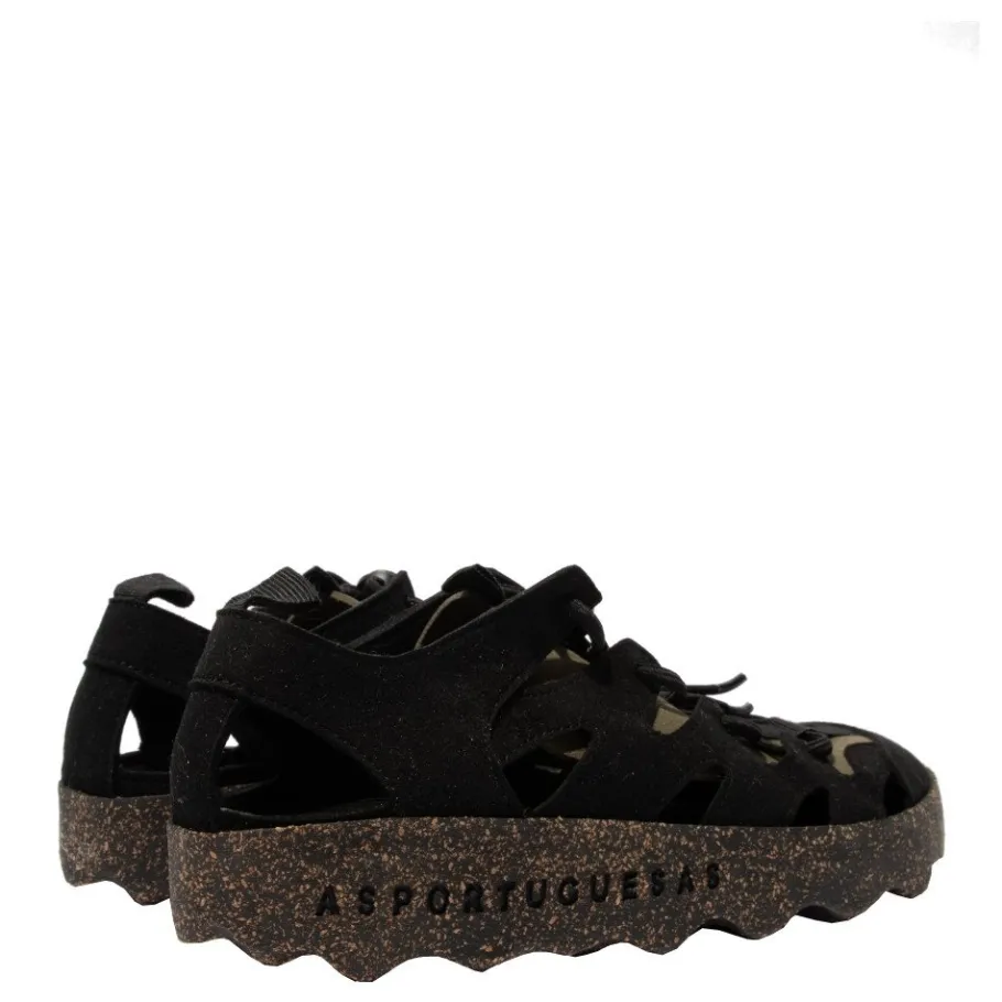 Best Buty męskie Asportuguesas CURE 2 M czarny P018232000 Damskie Półbuty