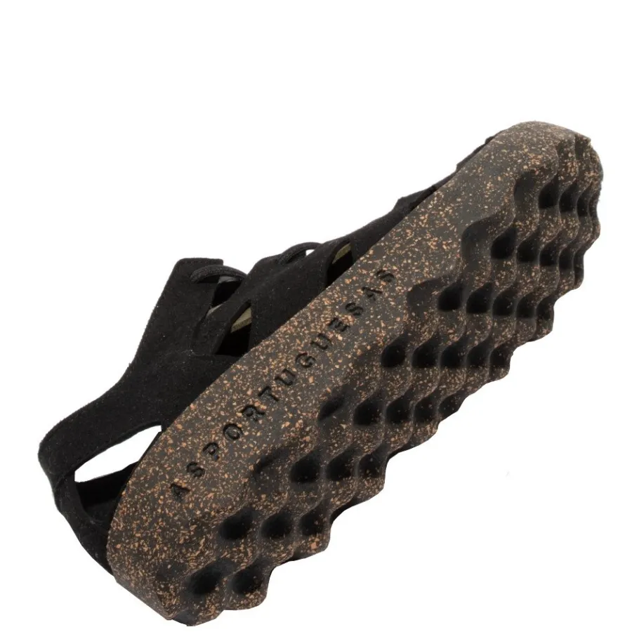 Best Buty męskie Asportuguesas CURE 2 M czarny P018232000 Damskie Półbuty