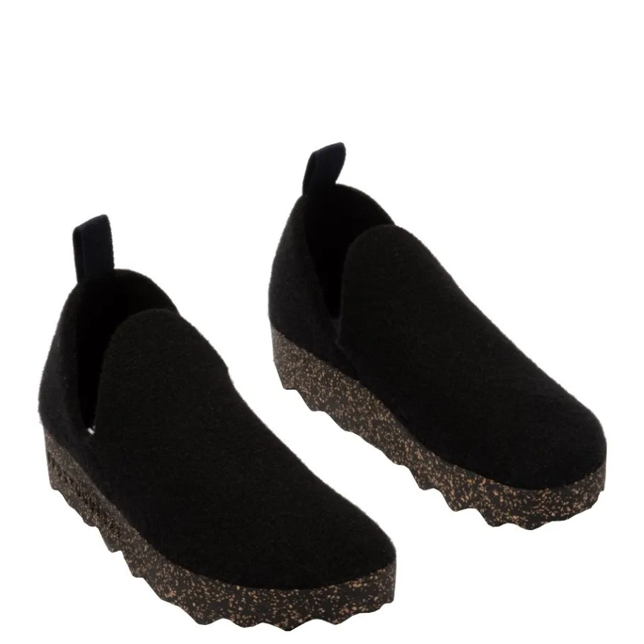 Best Buty męskie Asportuguesas CITY M czarny P018058000 Męskie Półbuty