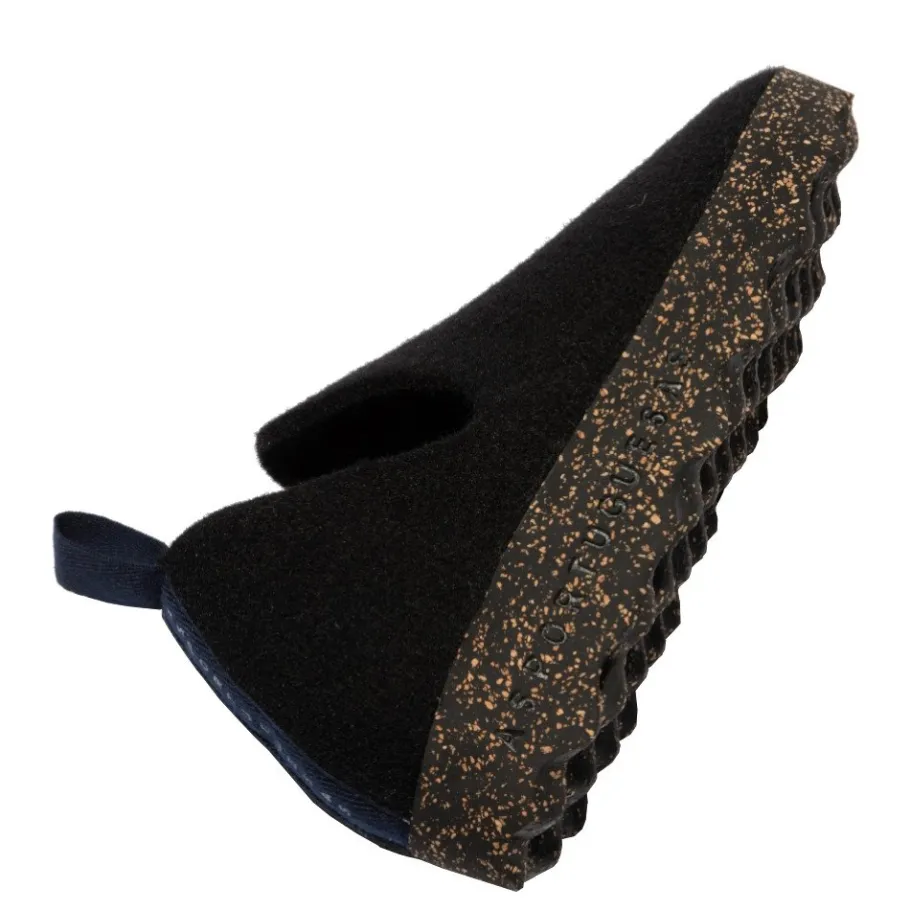 Best Buty męskie Asportuguesas CITY M czarny P018058000 Męskie Półbuty