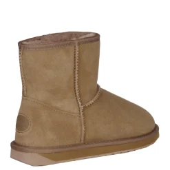 Discount Buty śniegowce EMU AUSTRALIA STINGER MINI skórzane brązowy W10003 WATER RESISTANT Ocieplane Damskie Botki