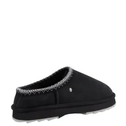 Outlet Buty śniegowce Emu AUSTRALIA SHARKY SCUFF skórzane czarny W13179 Damskie Półbuty
