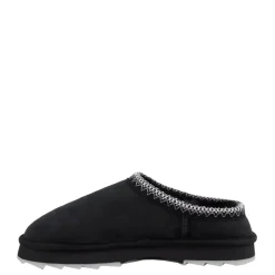 Outlet Buty śniegowce Emu AUSTRALIA SHARKY SCUFF skórzane czarny W13179 Damskie Półbuty
