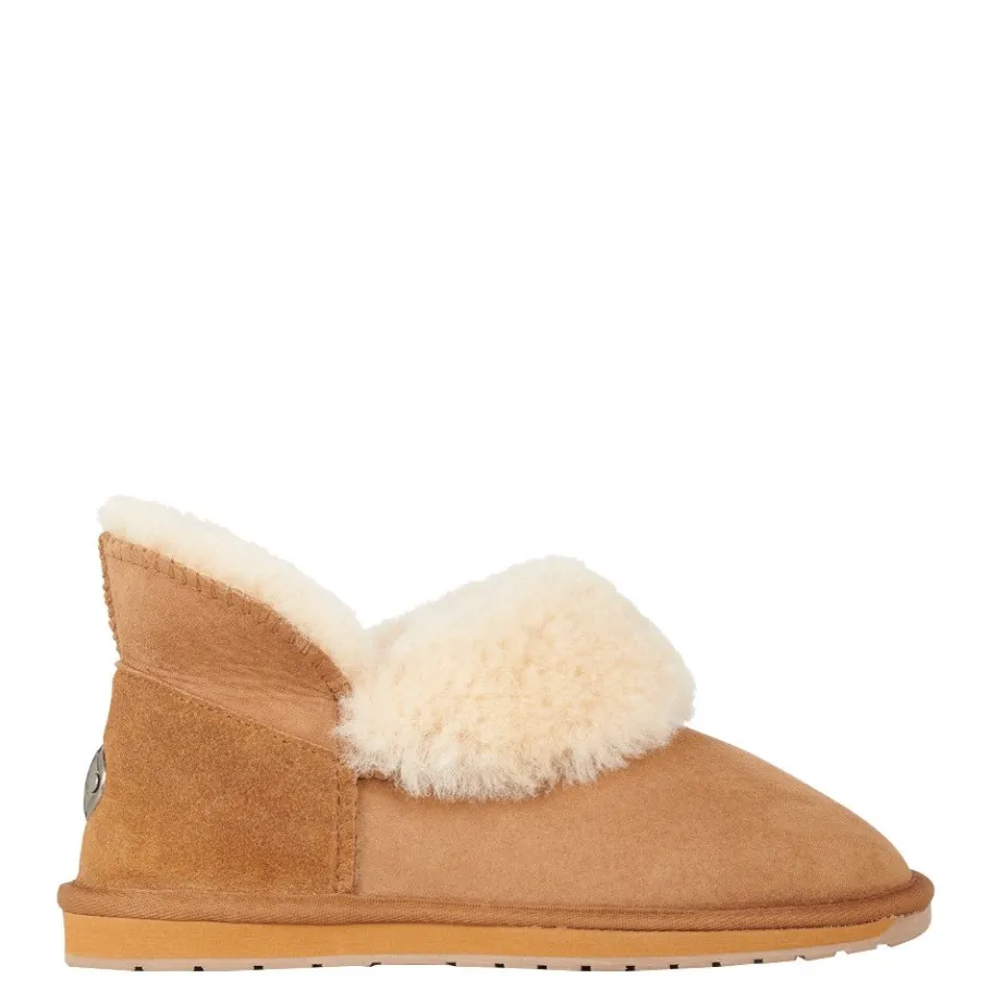 Online Buty śniegowce Emu AUSTRALIA PLATINUM MINTARO skórzane brązowy WP11850 Ocieplane Damskie Półbuty