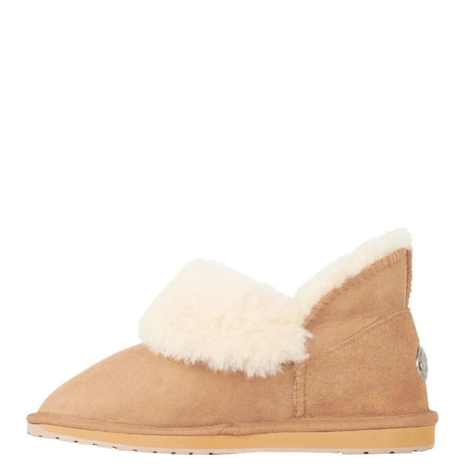 Online Buty śniegowce Emu AUSTRALIA PLATINUM MINTARO skórzane brązowy WP11850 Ocieplane Damskie Półbuty