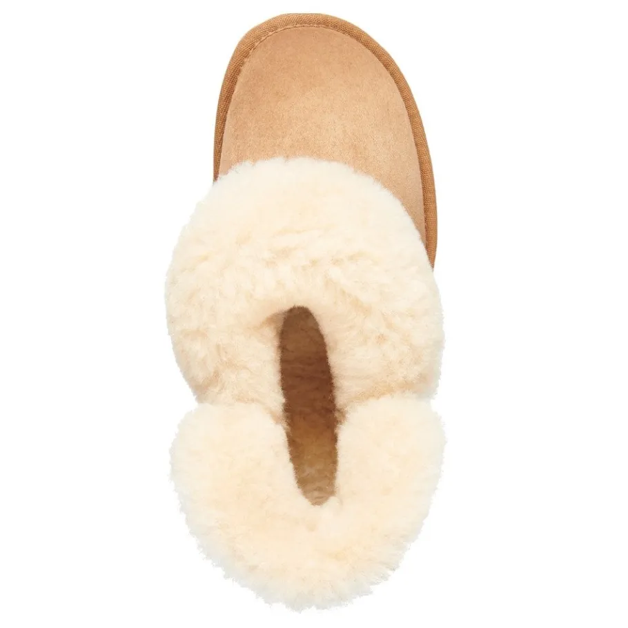 Online Buty śniegowce Emu AUSTRALIA PLATINUM MINTARO skórzane brązowy WP11850 Ocieplane Damskie Półbuty