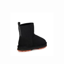 Sale Buty śniegowce Emu AUSTRALIA SHARKY Mini skórzane czarny W12434 Ocieplane Damskie Botki