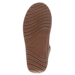 Clearance Buty śniegowce EMU AUSTRALIA STINGER MICRO AVIATOR skórzane brązowy Ocieplane Damskie Botki