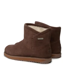 Online Buty śniegowce Emu AUSTRALIA DOFIDA MINI skórzane brązowy W12645 Ocieplane Damskie Botki