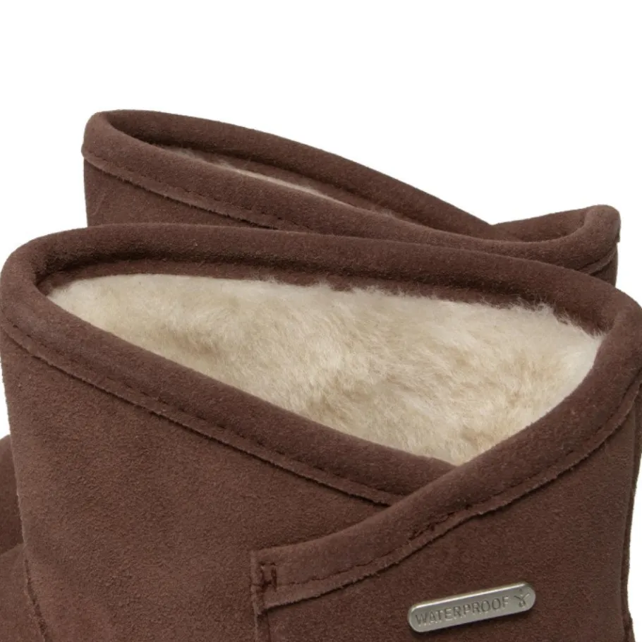 Online Buty śniegowce Emu AUSTRALIA DOFIDA MINI skórzane brązowy W12645 Ocieplane Damskie Botki