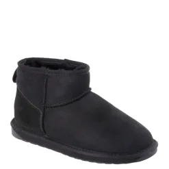 Buty śniegowce Emu AUSTRALIA STINGER MICRO skórzane czarny W10937 Ocieplane Damskie Botki