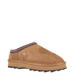 Outlet Buty śniegowce Emu AUSTRALIA SHARKY SCUFF skórzane brązowy W13179 Damskie Półbuty