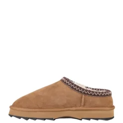 Outlet Buty śniegowce Emu AUSTRALIA SHARKY SCUFF skórzane brązowy W13179 Damskie Półbuty