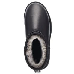 Discount Buty śniegowce Emu AUSTRALIA SHARKY MICRO skórzane czarny W13154 Ocieplane Damskie Botki