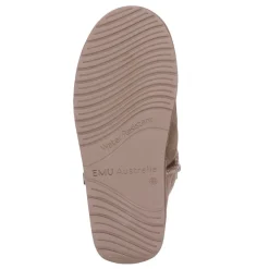 Discount Buty śniegowce Emu AUSTRALIA PLATINUM SLIM DARLING skórzane brązowy WP11875 WATER RESISTANT Ocieplane Damskie Botki