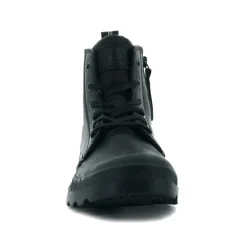 Clearance Buty Palladium PAMPA ZIP LEATHER ESS skórzane czarny 76888-008 Damskie Trapery|Trapery