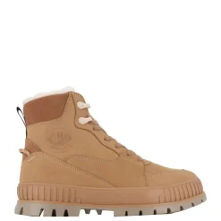 Discount Buty Palladium PALLASHOCK WARM WP skórzane brązowy 74351-252 Damskie Trapery|Trapery