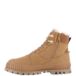 Discount Buty Palladium PALLASHOCK WARM WP skórzane brązowy 74351-252 Damskie Trapery|Trapery