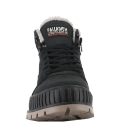 Best Buty Palladium PALLASHOCK WARM WP skórzane czarny 74351-008 Damskie Trampki|Trampki