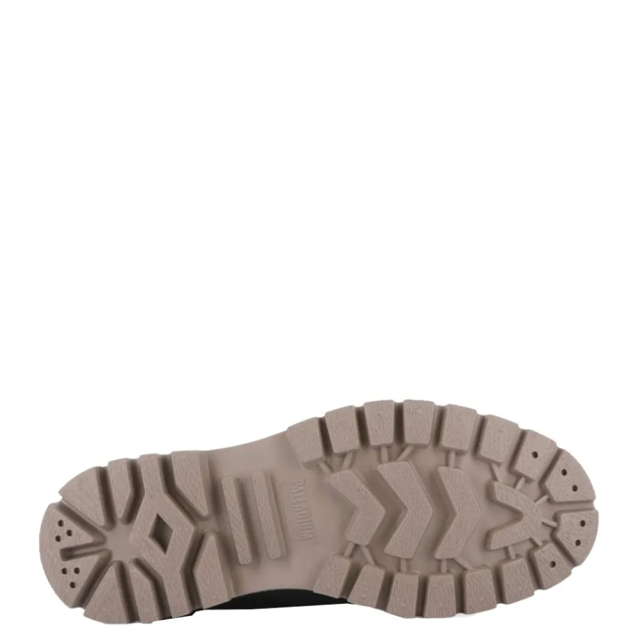 Best Buty Palladium PALLASHOCK WARM WP skórzane czarny 74351-008 Damskie Trampki|Trampki