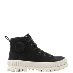 Sale Buty Palladium PALLASHOCK ZIP WARM skórzane czarny 74353-008 Damskie Trampki