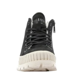 Sale Buty Palladium PALLASHOCK ZIP WARM skórzane czarny 74353-008 Damskie Trampki