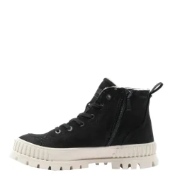 Sale Buty Palladium PALLASHOCK ZIP WARM skórzane czarny 74353-008 Damskie Trampki