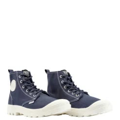 Clearance Buty Palladium PAMPA BLANC niebieski 78882-480 Męskie Trampki