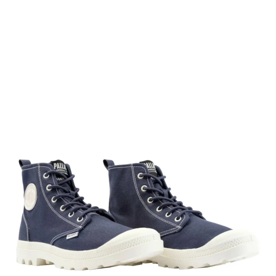 Clearance Buty Palladium PAMPA BLANC niebieski 78882-480 Męskie Trampki