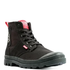 New Buty Palladium PAMPA Hi czarny 78583-008 Damskie Trampki|Trampki