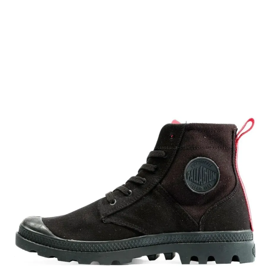 New Buty Palladium PAMPA Hi czarny 78583-008 Damskie Trampki|Trampki