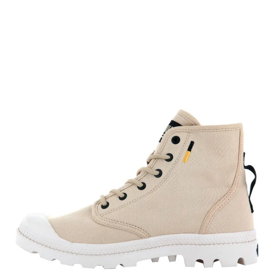 Outlet Buty Palladium PAMPA HI HTG SUPPLY beżowy 77356-274 Damskie Trampki