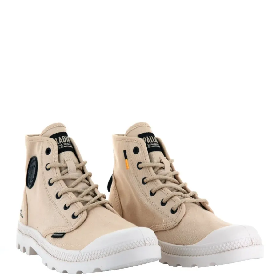Outlet Buty Palladium PAMPA HI HTG SUPPLY beżowy 77356-274 Damskie Trampki