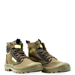 Best Buty Palladium PAMPA HI RE-CRAFT zielony 77220-309 Męskie Trampki