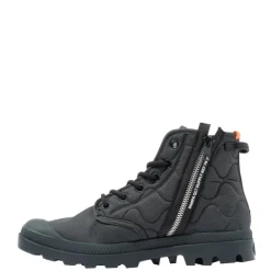 Best Buty Palladium PAMPA RE-QUILTED czarny 74386-008 Damskie Trampki