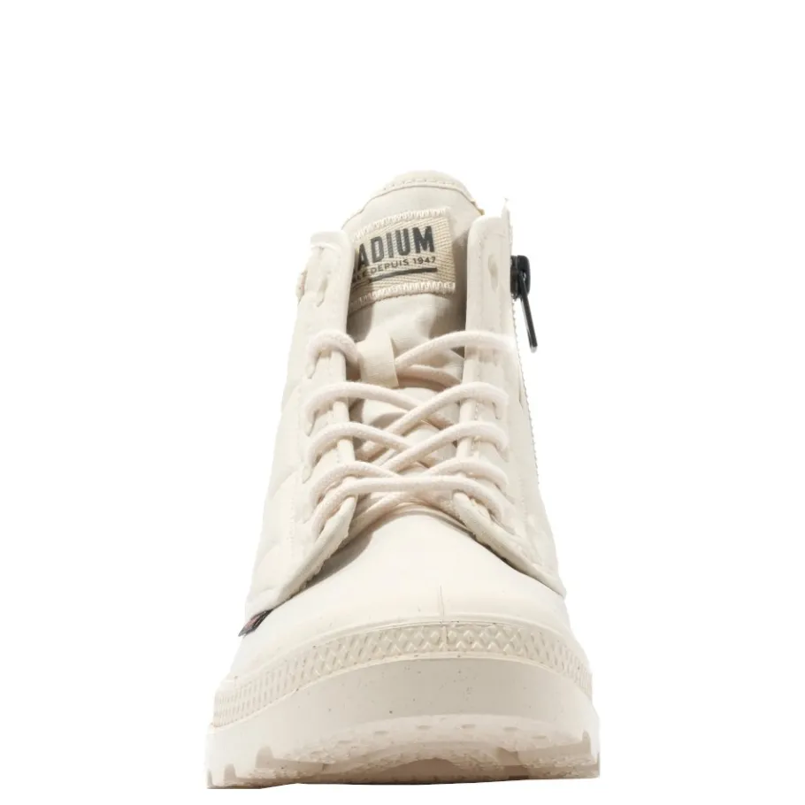 New Buty Palladium PAMPA RE-QUILTED beżowy 74386-210 Damskie Trampki